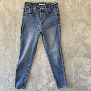 KanCan Womens Estilo Skinny jeans size W7/27 Medium Wash Denim‎
